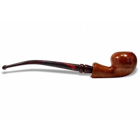 Cachimbo Maestro Briar Churchwarden Piteira Ebonite e Piteira Acrílico 